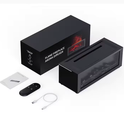 Ambientador con efecto chimenea